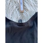 SKIMS Cotton Rib Tank Soot Size Large Photo 4