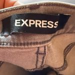 EXPRESS  Ankle Legging Mid Rise‎ Jeans with Raw Hems Photo 5