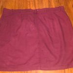 Hollister Burgundy Skirt Photo 1