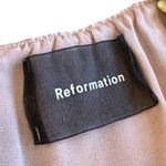 Reformation  Cordelia Floral Print Dress Midi Length Slit Off-Shoulder Size 0 Photo 10