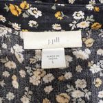 J Jill Floral Embroidered Dress Lightweight Pockets Boho Size L Photo 6