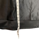 Tadashi Shoji Vintage Women's Full Length Black Satin Evening Maxi Skirt Size 8 Photo 8