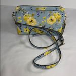 Nanette Lepore Blue and Yellow Floral Crossbody Bag Photo 4