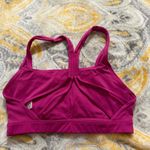 Alphalete  magenta purple sport bra size medium Photo 1