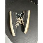 Taos Gray Charcoal Star Canvas Lace Up Low Top Casual‎ Sneakers Womans Size 10 Photo 3