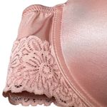 Auden Bra Womens 36B Peach/Pink The Daydream Padded Lace Adjustable Straps Pink Size undefined Photo 1