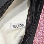 Cleo Pink Glitter Preppy Designer Fanny Pack Outdoor Waist Belt Bag Photo 8