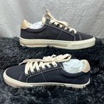 TAOS Z Soul Style Black and Tan Sneakers Ladies 8.5 NEW W BOX DISTRESSED Photo 4