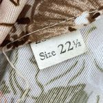 American Vintage Vintage 70s Floral Print Mini Shift Dress A Line Short Sleeve Beige Coral 16 Photo 8