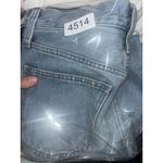 Madewell  Shorts Women's Size 24 Baggy Denim‎ Blue Jean Bermuda Button Fly Photo 11