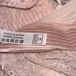 Eloquii  Lace Bodysuit in Soft blush Pink size 1X Photo 6
