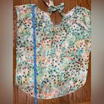 LC Lauren Conrad  Floral Blouse with Pastel Hues Photo 5