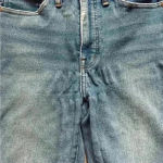 Madewell  high rise stovepipe blue jeans in size 27 Photo 2