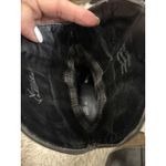 Volatile Women Black Leather Western Cowboy Boots Size 8.5 Denver Heel Photo 7