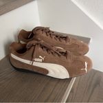 Puma NWOB  Speedcat Suede Sneakers in Haute Coffee / Frosted Ivory Sz 7.5 Photo 2