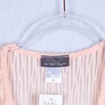 Jordan Taylor NWT  Womens Burnout V-Neck Cover Up Size M Pink Summer Beach Travel Photo 2