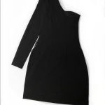 EXPRESS  Black Cocktail Dress Sz 0‎ Photo 3