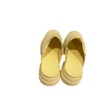 Ganni  City Round-Toe Low-Heel Mules Yellow Photo 2