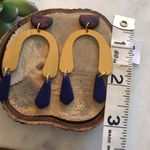 Handcrafted Polymer Clay Statement Earrings Photo 4