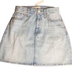 Madewell NWT  Denim Skirt With Pockets Photo 0