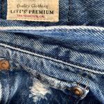 Levi's  Wedgie Distressed Straight Jeans Photo 6