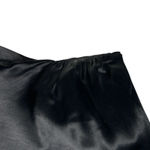 Anthropologie Bl-nk Satin black slip dress One-Shoulder 6 minimalist Photo 6