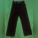 Levi's Levi’s High Rise Loose Fit Wide Leg Black Jeans size 28 Photo 2