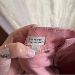 Madewell The Perfect Vintage Jean Botanical Dye Tapered Legs Sunset Pink Size 26 Photo 5