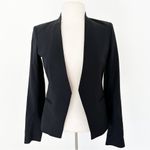 Theory Lanai Polish Suit Jacket Black Wool Blazer | 2 Photo 77
