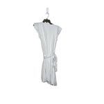 Lucky Brand Lucky‎ Brand Wrap Dress Size Small White Linen Blend Side Tie Womens New Photo 8
