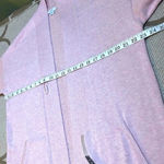 J.Jill open front longline large safety pin cotton wool silk cardigan Photo 8