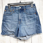 Madewell Shorts Women Size 26 The Curvy Perfect Vintage Short Medium Wash Midi Photo 0