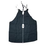 Tentree  Delta Halter Style Tank Black Tencel Sleeveless Top‎ sz Large NWT Photo 7