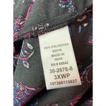 Catherines  Plus size tunic top 3XWP Womens 3X Petite Button front blouse Shirt Photo 4