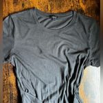 Rails  Edie Tie Front Mini T Shirt Dress- Vintage Black Photo 1