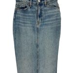 Reformation Blue Daria Denim Maxi Skirt in Merritt Photo 4