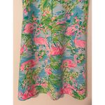 Lilly Pulitzer  Jane Shift Floridita Embroidered Half Zip Flamingo Dress A-Line 2 Photo 9