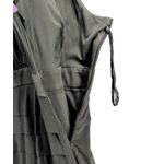 Evan Picone Dress 10 Black Sleeveless Halter Tiered Ruffle Cocktail Classic HOCO Photo 3