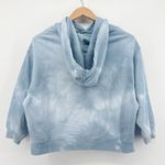 AllSaints‎ Spitalfields Sasha Tie Dye Cotton Hoodie Sweatshirt Blue Size 4 $155 Photo 4