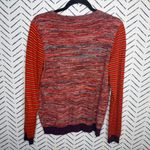 Gap  Cotton Marled Striped Sweater Size Medium Photo 3