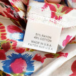 MISA Los Angeles Ruchika Floral Puff Sleeve Romper Size M NWT Photo 12