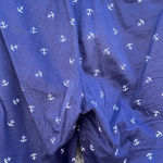 Tommy Hilfiger Top Blue Anchor Print 3/4 Sleeve Women's Large -XL Photo 2