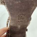 Tory Burch Brown Elizabeth Crocodile Heels Women’s Size 10 M Photo 11