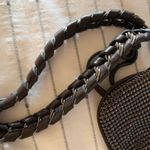 BCBGMAXAZRIA BCBG Leather and Mesh wristlet LKN Photo 3