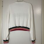 Missoni  cropped knit drawstring pullover sweatshirt size Medium Photo 5