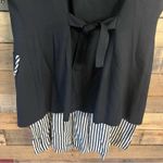 J.S.J. Petites Black And White Stripe Romper Size 7/8‎ Photo 11