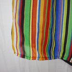 A'Gaci  LJ Hard Candy Striped Sheer Lined Shorts Photo 5