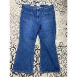 Universal Threads New Universal Thread High Rise Flare Jeans Womens 17 Short Med Wash Vtg Stretch Photo 2