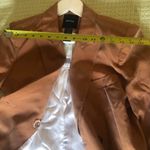 SMYTHE Double Breasted DB Tuck in Blazer in Desert size 2 NWT Orange Photo 2