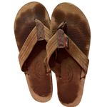 Rainbow Sandals Rainbow Leather Luxury Thong Sandals Flip Flops Women's M Size 7.5/8.5 Photo 0